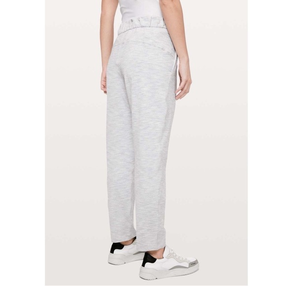 Lululemon On The Fly Pant *27" Wee Are From Space Nimbus Battleship Size 8 - Picture 2 of 14